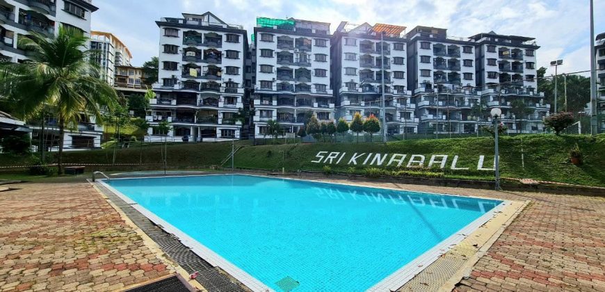 [KONDO MURAH 1,087 sq. ft] Sri Kinabalu Condominium, Wangsa Maju