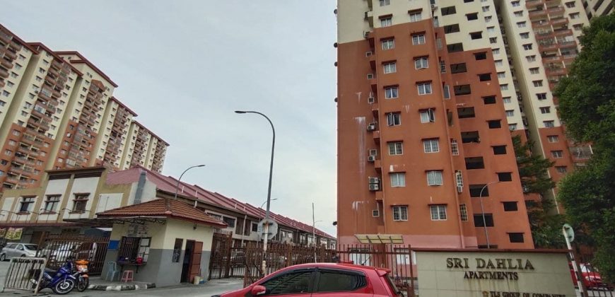 Sri Dahlia Apartment Taman Sepakat Indah 2, Kajang Selangor.